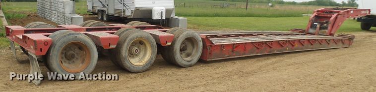 image for item DG5678 2004 Talbert T3DW-50SA-HRG-1-T1 lowboy equipment trailer