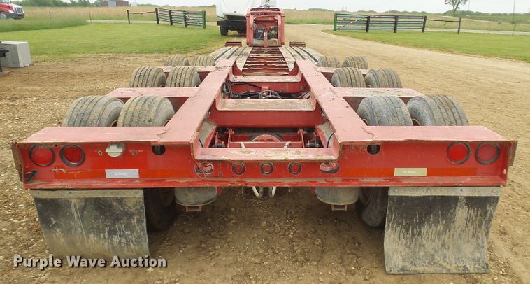 image for item DG5678 2004 Talbert T3DW-50SA-HRG-1-T1 lowboy equipment trailer