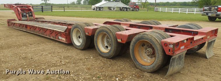 image for item DG5678 2004 Talbert T3DW-50SA-HRG-1-T1 lowboy equipment trailer