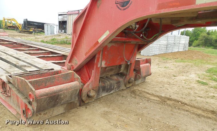 image for item DG5678 2004 Talbert T3DW-50SA-HRG-1-T1 lowboy equipment trailer