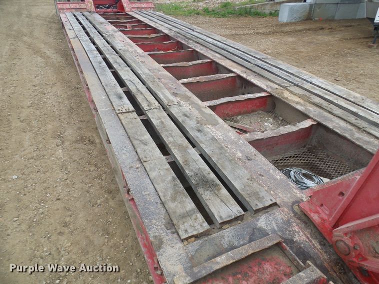 image for item DG5678 2004 Talbert T3DW-50SA-HRG-1-T1 lowboy equipment trailer