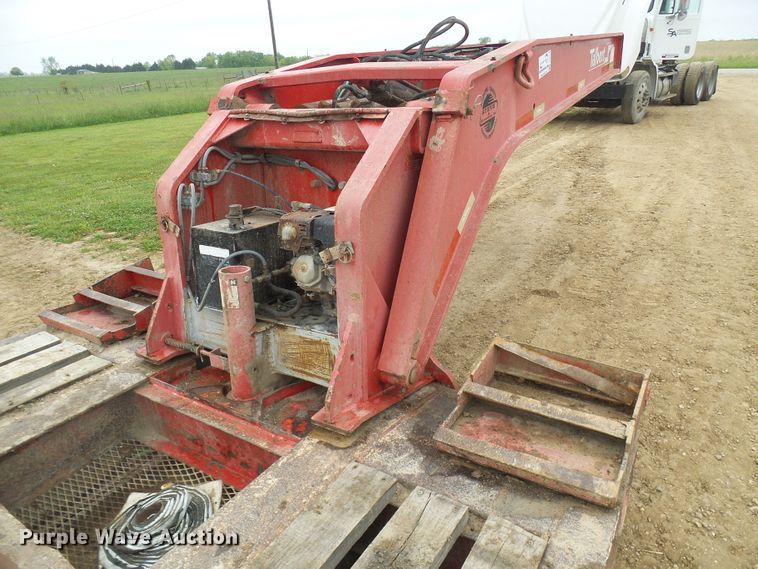 image for item DG5678 2004 Talbert T3DW-50SA-HRG-1-T1 lowboy equipment trailer