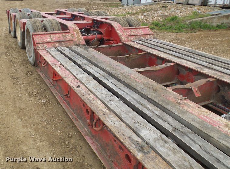 image for item DG5678 2004 Talbert T3DW-50SA-HRG-1-T1 lowboy equipment trailer