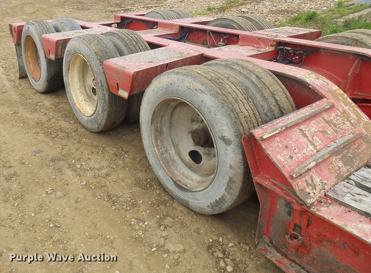 image for item DG5678 2004 Talbert T3DW-50SA-HRG-1-T1 lowboy equipment trailer