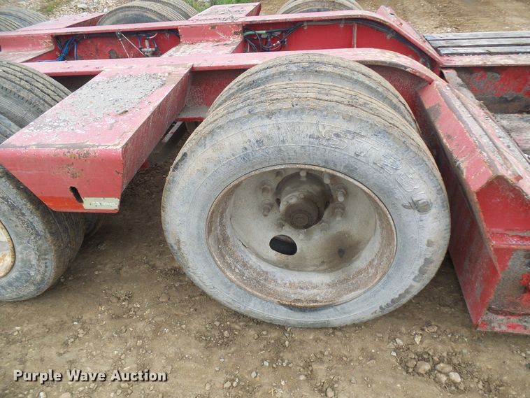 image for item DG5678 2004 Talbert T3DW-50SA-HRG-1-T1 lowboy equipment trailer