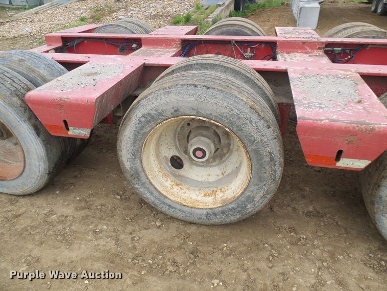 image for item DG5678 2004 Talbert T3DW-50SA-HRG-1-T1 lowboy equipment trailer