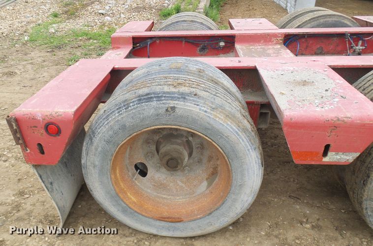 image for item DG5678 2004 Talbert T3DW-50SA-HRG-1-T1 lowboy equipment trailer