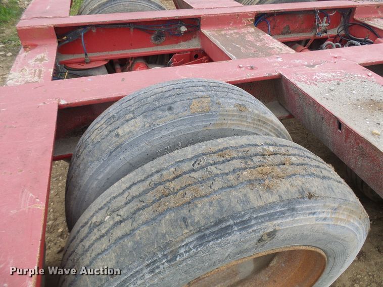 image for item DG5678 2004 Talbert T3DW-50SA-HRG-1-T1 lowboy equipment trailer