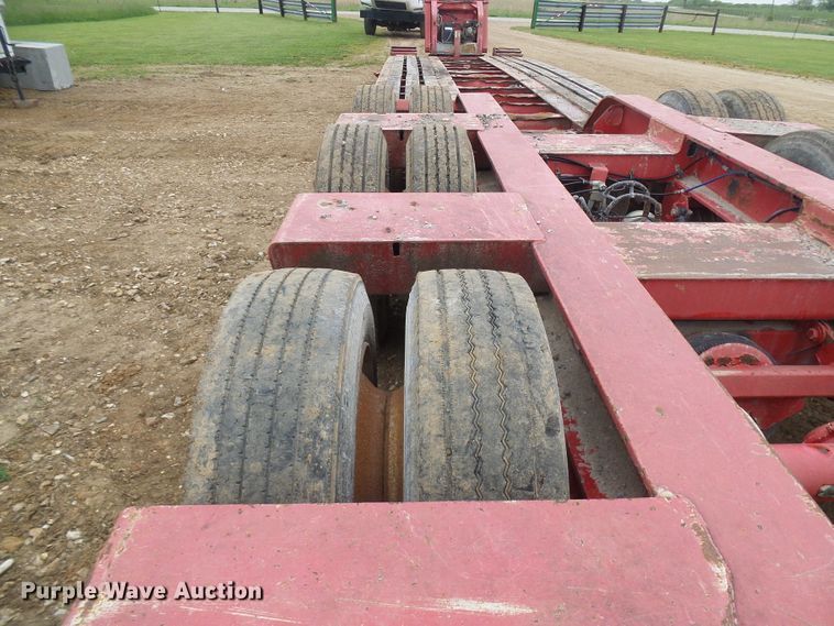 image for item DG5678 2004 Talbert T3DW-50SA-HRG-1-T1 lowboy equipment trailer