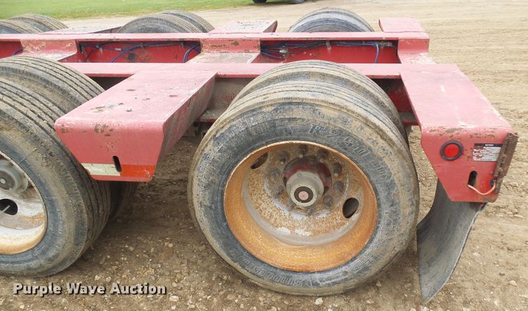 image for item DG5678 2004 Talbert T3DW-50SA-HRG-1-T1 lowboy equipment trailer