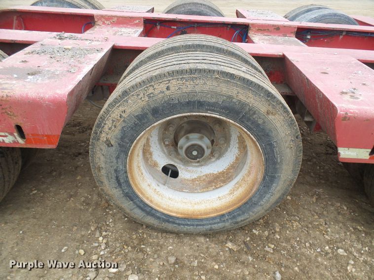 image for item DG5678 2004 Talbert T3DW-50SA-HRG-1-T1 lowboy equipment trailer