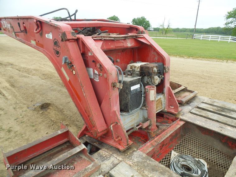 image for item DG5678 2004 Talbert T3DW-50SA-HRG-1-T1 lowboy equipment trailer