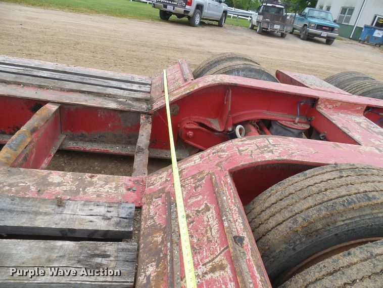 image for item DG5678 2004 Talbert T3DW-50SA-HRG-1-T1 lowboy equipment trailer