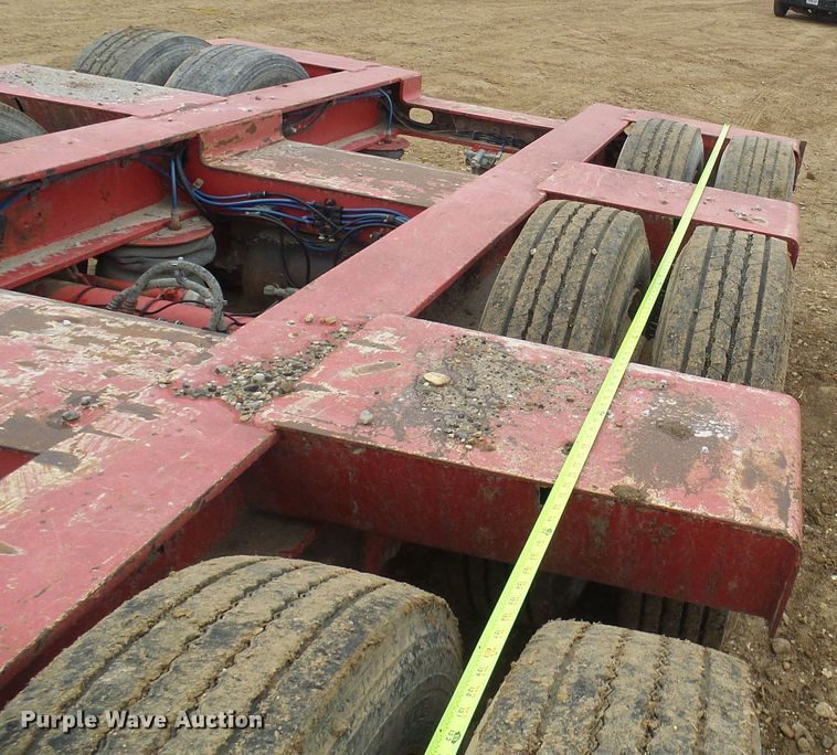 image for item DG5678 2004 Talbert T3DW-50SA-HRG-1-T1 lowboy equipment trailer