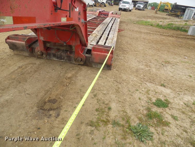 image for item DG5678 2004 Talbert T3DW-50SA-HRG-1-T1 lowboy equipment trailer