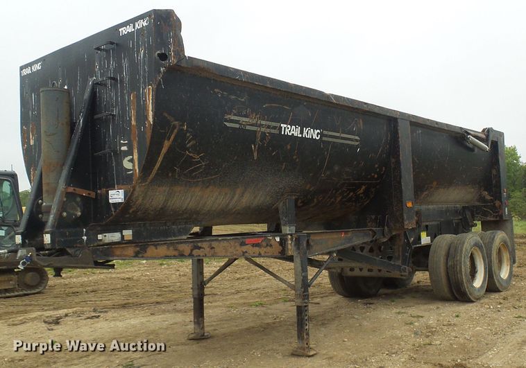 image for item DG5680 2000 Trail King SHRO-26 end dump trailer