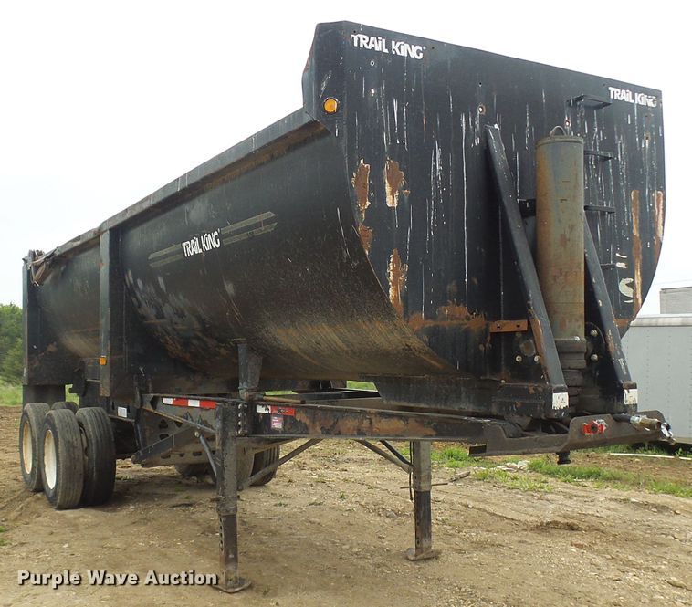 image for item DG5680 2000 Trail King SHRO-26 end dump trailer
