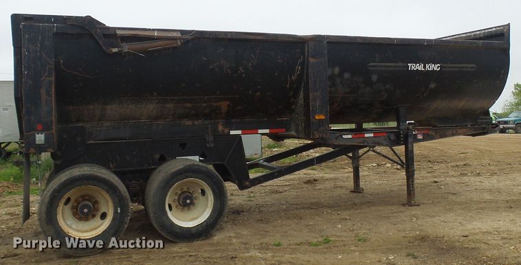 image for item DG5680 2000 Trail King SHRO-26 end dump trailer
