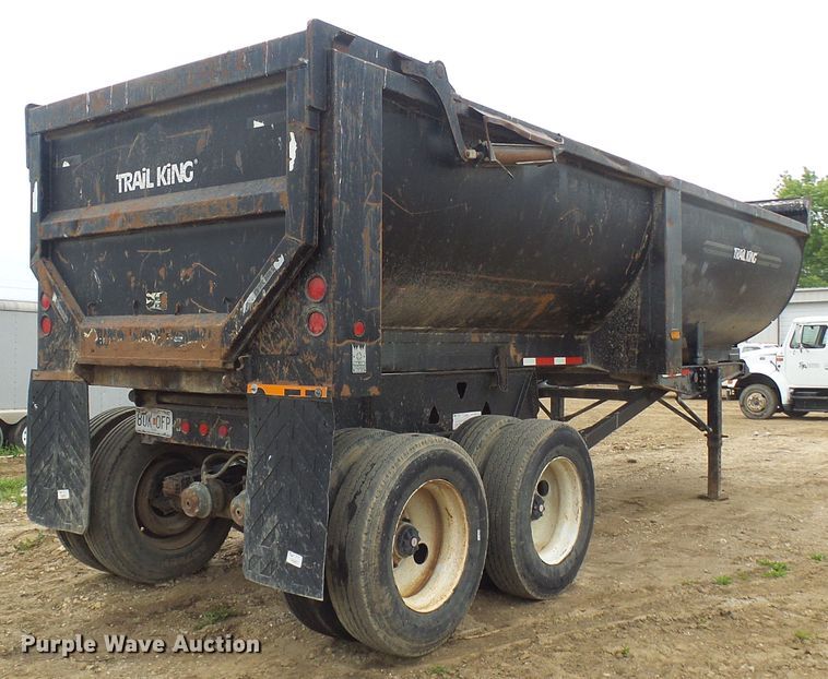 image for item DG5680 2000 Trail King SHRO-26 end dump trailer
