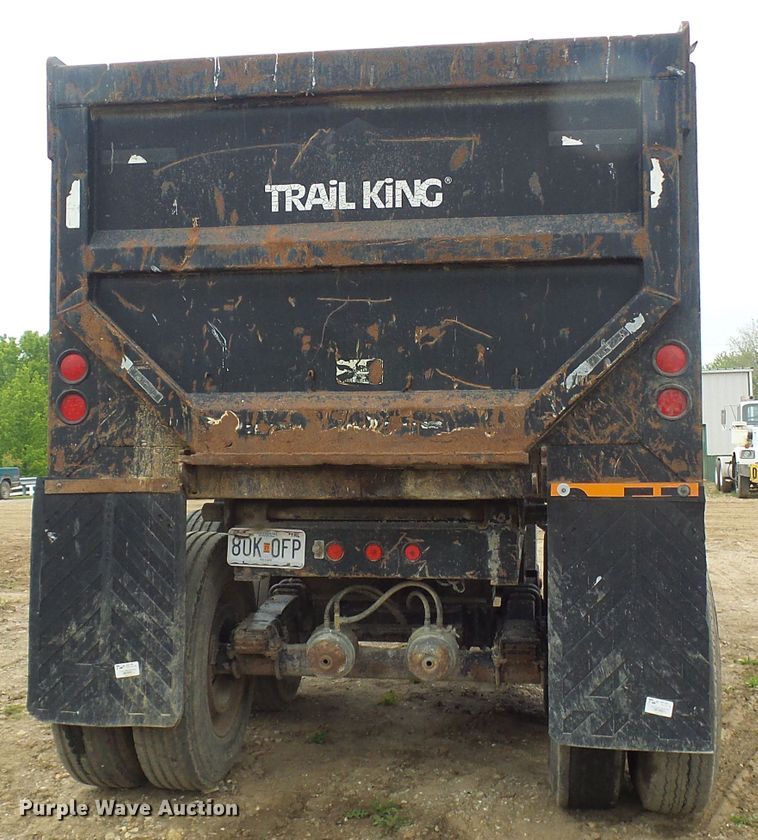 image for item DG5680 2000 Trail King SHRO-26 end dump trailer