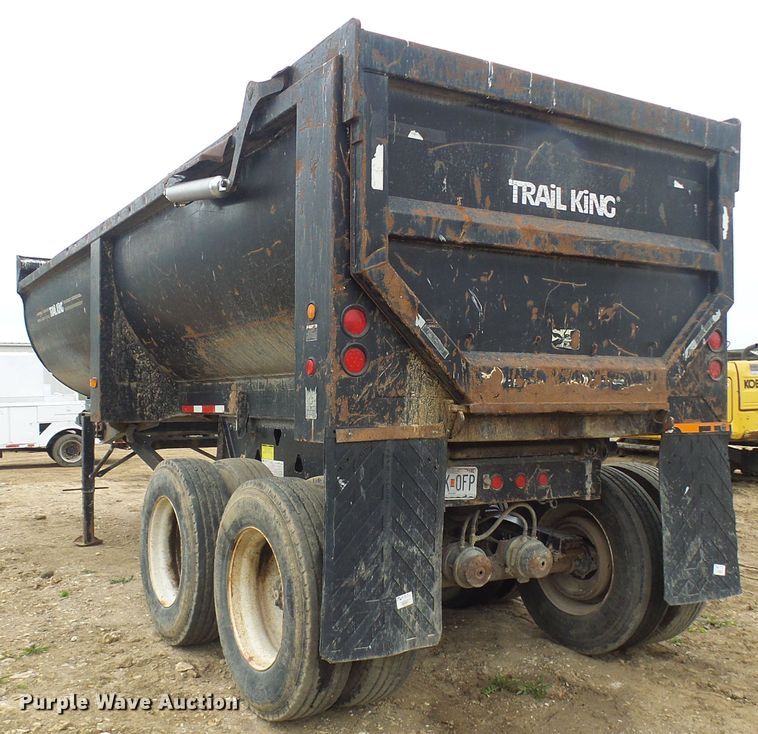 image for item DG5680 2000 Trail King SHRO-26 end dump trailer