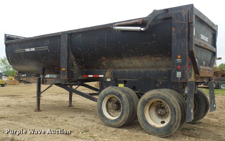 image for item DG5680 2000 Trail King SHRO-26 end dump trailer