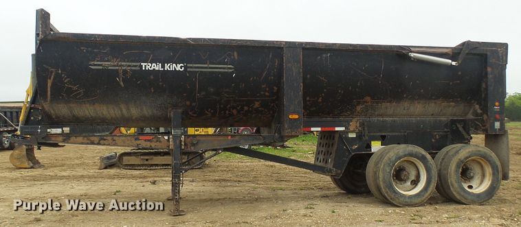 image for item DG5680 2000 Trail King SHRO-26 end dump trailer