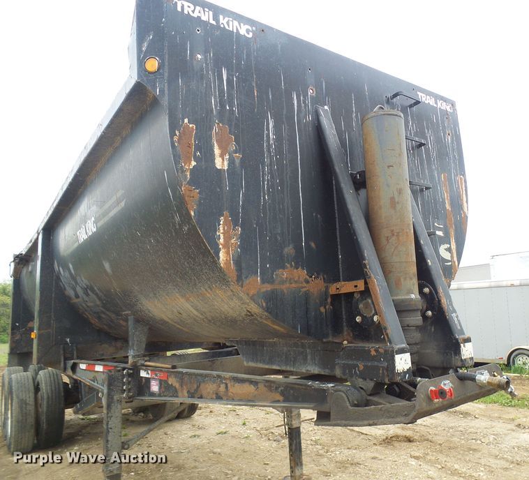 image for item DG5680 2000 Trail King SHRO-26 end dump trailer