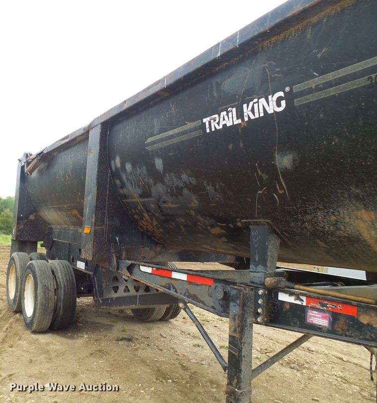 image for item DG5680 2000 Trail King SHRO-26 end dump trailer