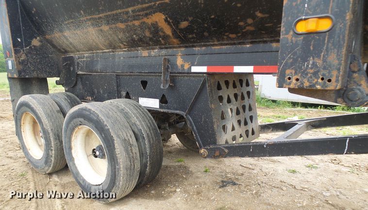 image for item DG5680 2000 Trail King SHRO-26 end dump trailer