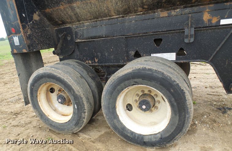 image for item DG5680 2000 Trail King SHRO-26 end dump trailer