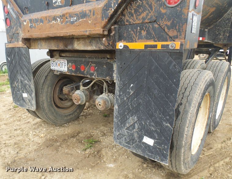 image for item DG5680 2000 Trail King SHRO-26 end dump trailer