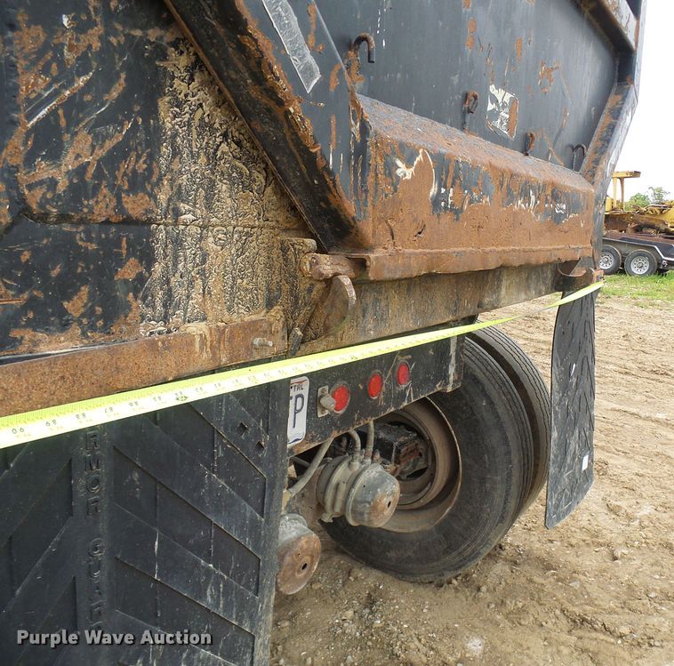 image for item DG5680 2000 Trail King SHRO-26 end dump trailer