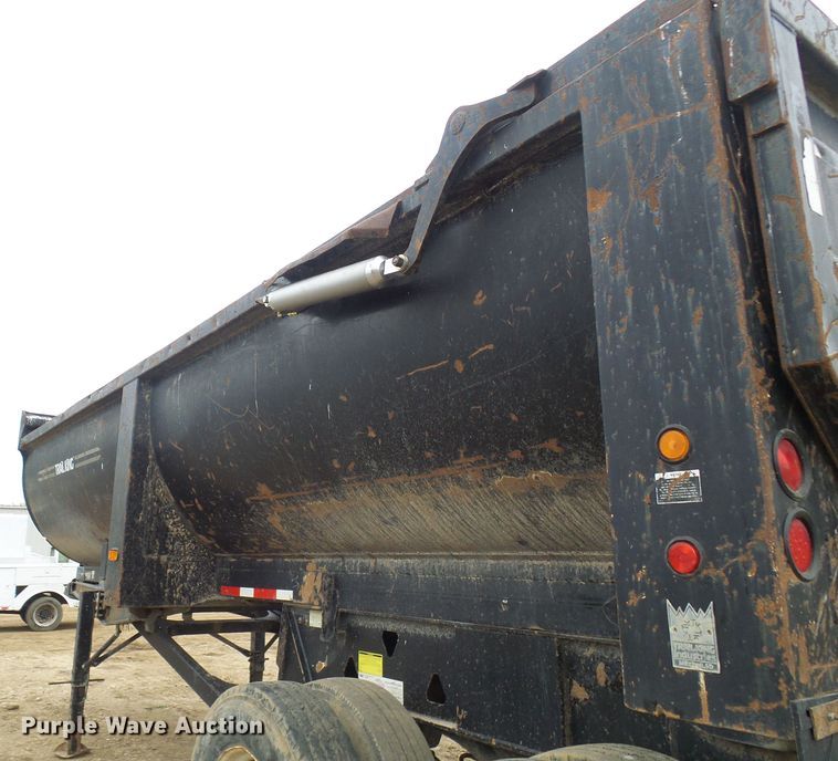 image for item DG5680 2000 Trail King SHRO-26 end dump trailer