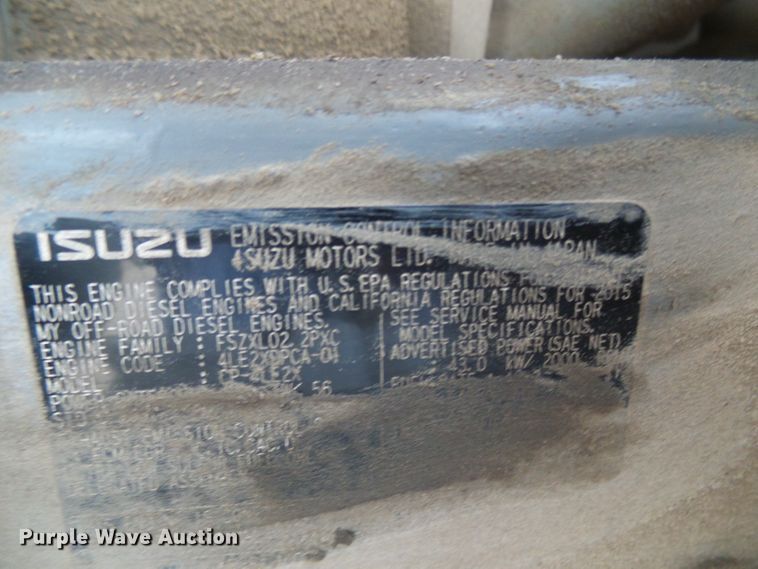 image for item DG5684 2016 Kobelco SK85CS-3  excavator