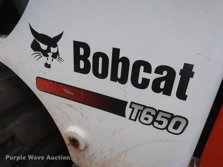 image for item DH0899 2013 Bobcat T650  tracked skid steer loader