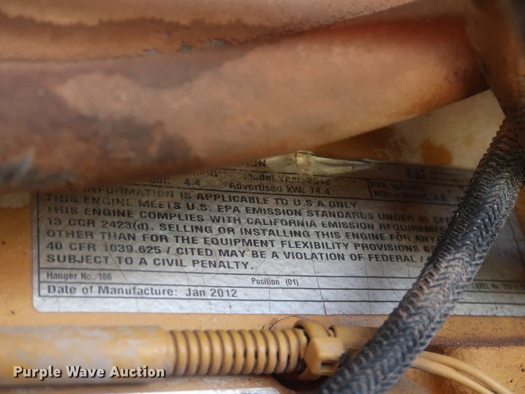 image for item DH0906 2012 Caterpillar TL943  telehandler