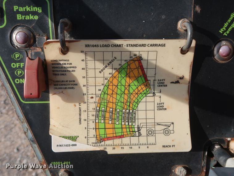 image for item DH0910 2007 Xtreme XRM1045  telehandler