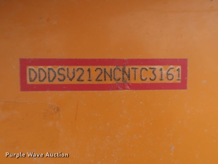 image for item DH0917 2012 Case SV212  single drum vibratory roller