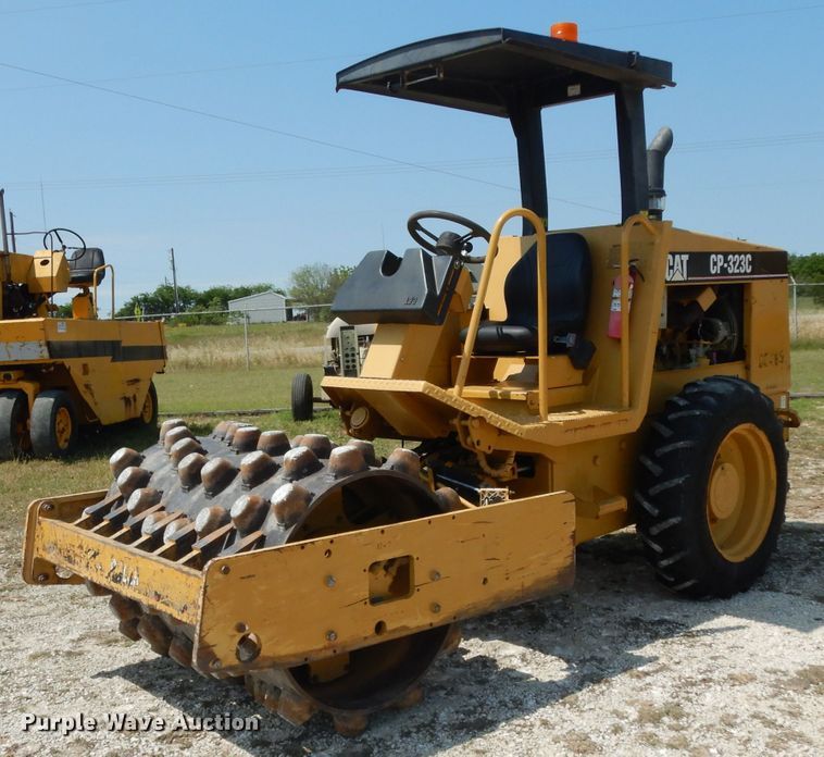 image for item DH2480 2006 Caterpillar CP-323C single drum vibratory roller