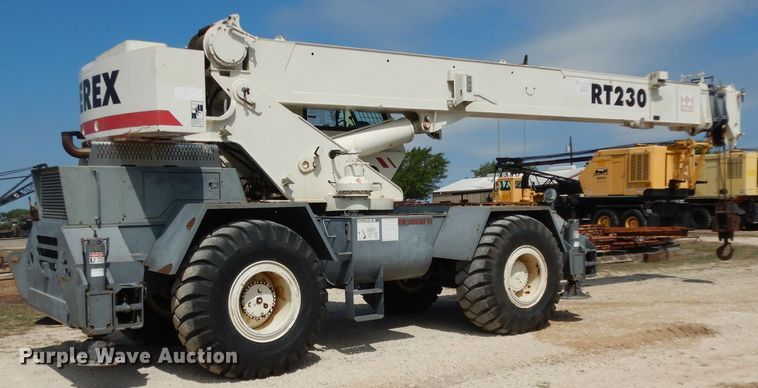 image for item DH2490 1999 Terex RT230 crane