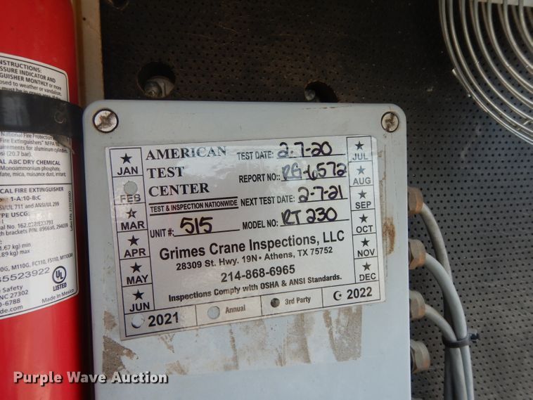 image for item DH2490 1999 Terex RT230 crane