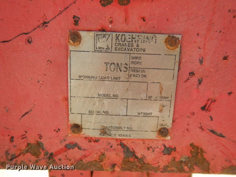 image for item DH2494 2001 Terex RT555 crane