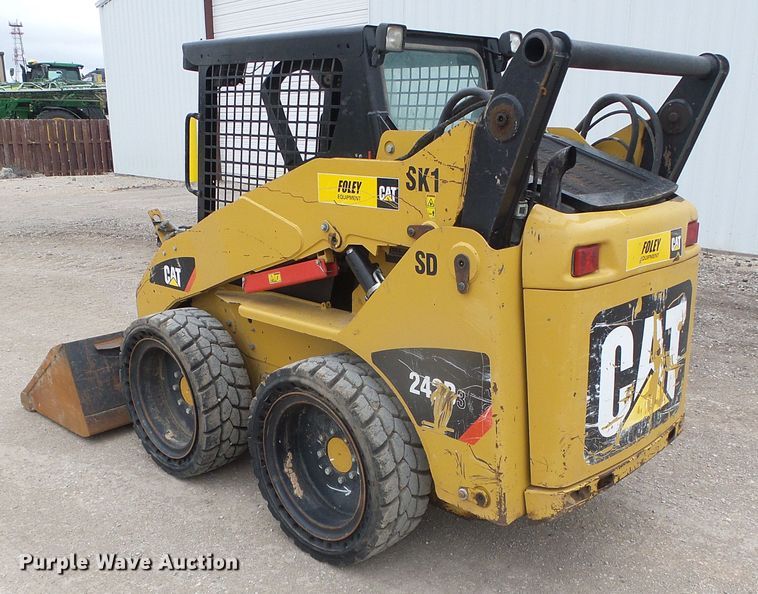 image for item DH4922 2012 Caterpillar 242B  Series 3 skid steer loader