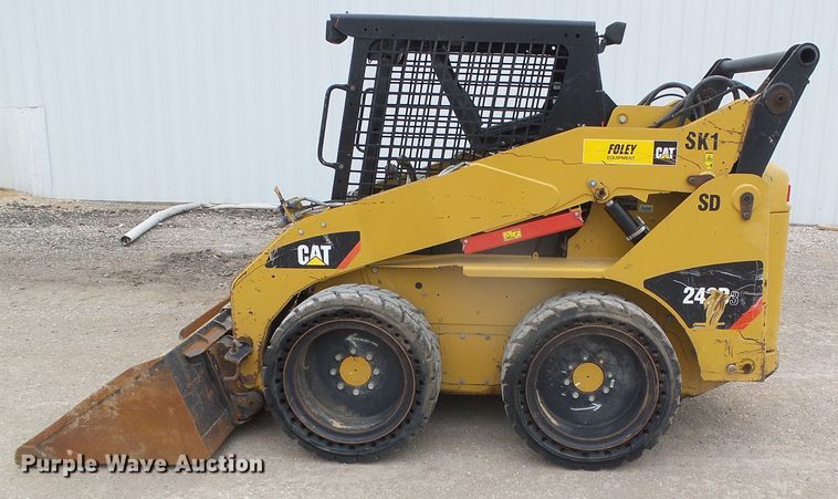 image for item DH4922 2012 Caterpillar 242B  Series 3 skid steer loader