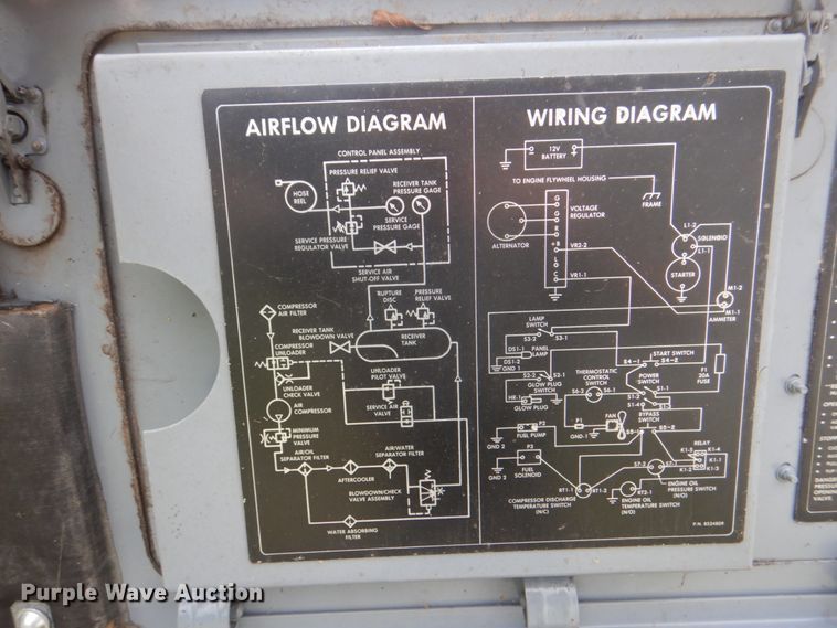 image for item DH5330 1991 Ingersoll Rand MC-2A air compressor