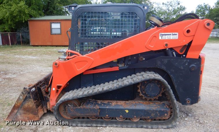 image for item DH5343 2016 Kubota SVL90-2  tracked skid steer loader