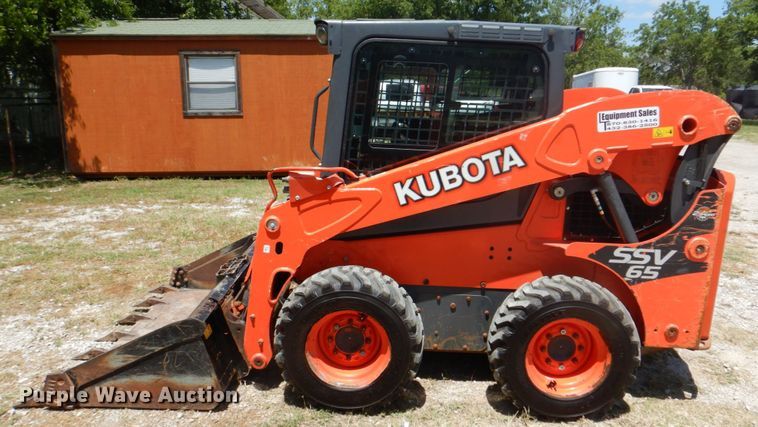 image for item DH5345 2016 Kubota SSV65  skid steer loader