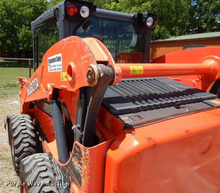 image for item DH5345 2016 Kubota SSV65  skid steer loader