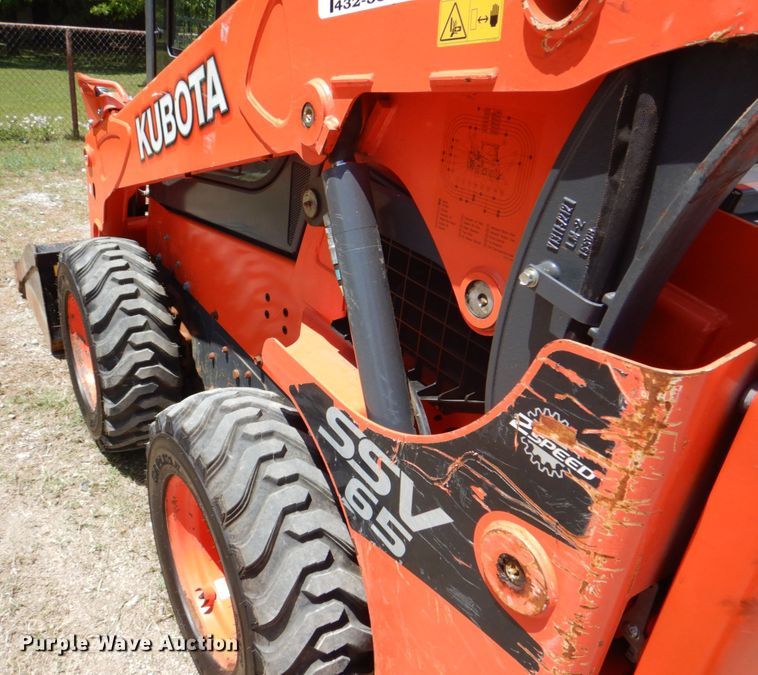 image for item DH5345 2016 Kubota SSV65  skid steer loader